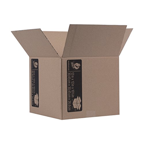 Buy Duck Brand Kraft Corrugated Shipping Boxes 12x12x10.5 - 6-Pack for Secure Shipping