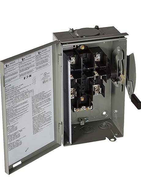 Buy EATON DG221NRB Outdoor Safety Switch - 30 Amp, 120/240V, Gray | Reliable Electrical Solutions - Image 4