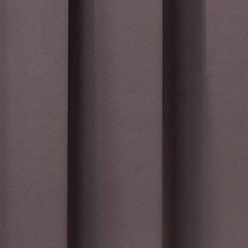 ECLIPSE Tricia 26x68 Grey French Door Curtain Tie Up Light Filtering Drapes for Living Room and Bedroom - Image 2
