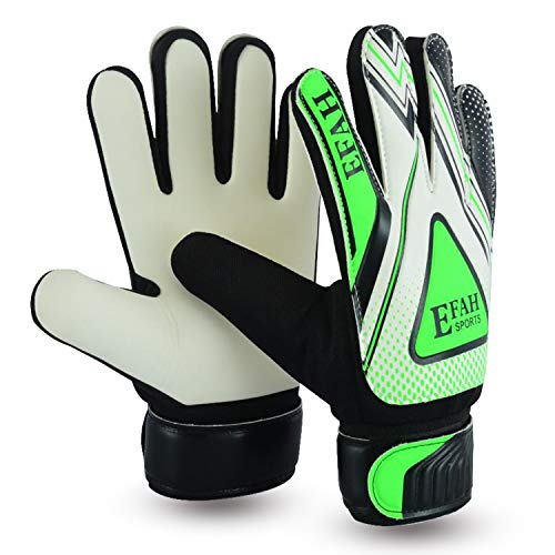 Top EFAH SPORTS Soccer Goalie Gloves for Kids - Strong Grip Football Gloves for Boys