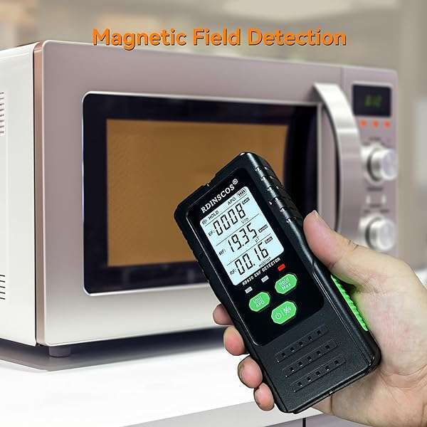 Top EMF Detector: Measure All 3 Electromagnetic Radiation Types for Home & Office Safety - Image 5