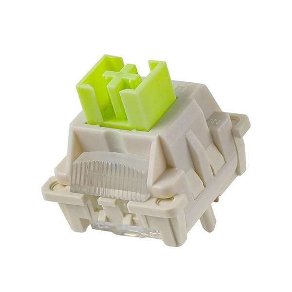 EPOMAKER x LEOBOG Reaper Keyboard Switches: 100 Pcs 45gf Linear, Lubed 5-Pin, POM Stem, LED Slot - Perfect for Mechanical Keyboards