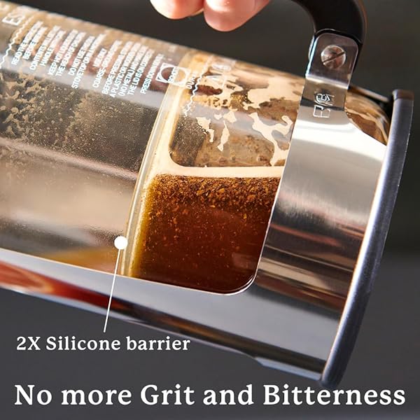 ESPRO P7 French Press: Double-Walled Insulated Coffee & Tea Maker - Keeps Drinks Hot Longer (18 Oz, Polished Stainless Steel) - Image 4