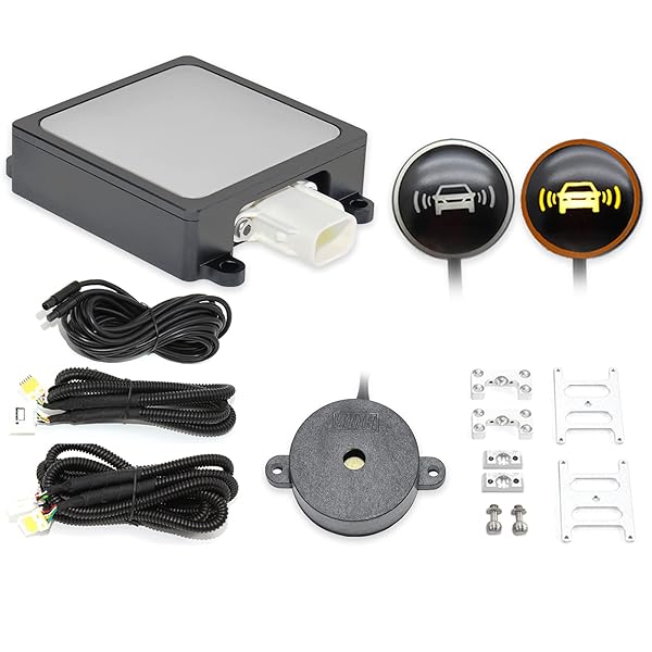 EWAY Universal Microwave Radar Blind Spot Detection System for Lexus, Cadillac, Jeep, Toyota & More - Enhance Auto Safety!