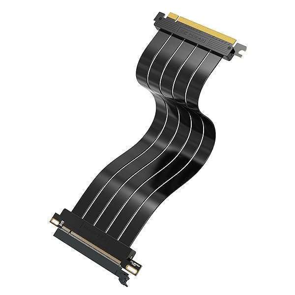 EZDIY-FAB EZDIY-FAB PCIe Gen 4 16x Riser Cable - High-Speed GPU Extension Card (11.8in) for Extreme Flexibility