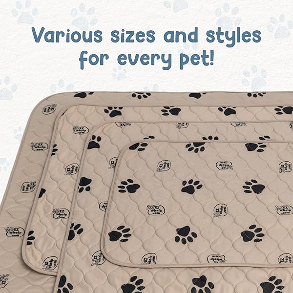 EZwhelp Reusable Dog Pee Pads Washable Waterproof Mats for Potty Training and Whelping 16.5x19.5 Inch 2 Pack - Image 6