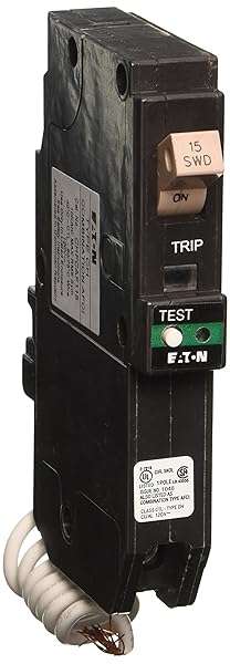 Buy Eaton CHFCAF115 15-Amp Single Pole Cutler Hammer Combo Arc Fault Circuit Breaker Online