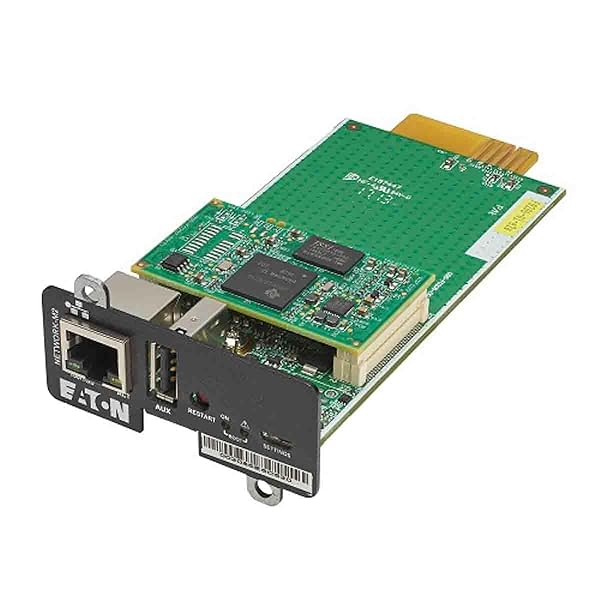 Eaton Network Card Remote Management Adapter Gigabit Ethernet for UPS and PDU Efficient Remote Monitoring Solution