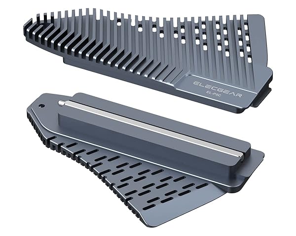 ElecGear PS5 NVMe SSD Heatsink Solid Aluminum Cooler for Playstation 5 Internal PCIe M.2 NVMe 4.0 Gaming Memory with Thermal Pads