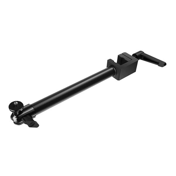 Elgato Solid Arm: Adjustable Padded Clamp for Lights, Cameras & Mics - Perfect for Streaming & Videoconferencing