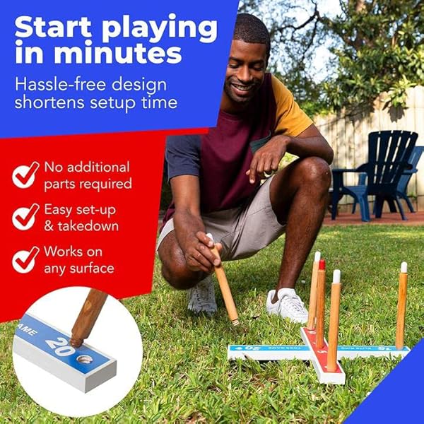 Elite Sportz Ring Toss Game: Fun Indoor & Outdoor Activity for Kids & Adults - Easy Setup & Compact for Family Fun! - Image 8