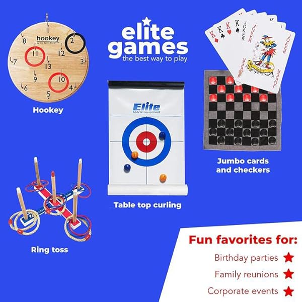 Elite Sportz Ring Toss Game: Fun Indoor & Outdoor Activity for Kids & Adults - Easy Setup & Compact for Family Fun! - Image 11