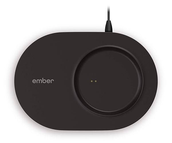 Ember Travel Mug Charging Coaster 2: Wireless Charger for Smart Temperature Control Mug - Black