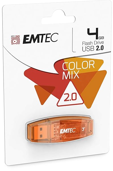 Emtec C410 Color Mix 128GB USB Flash Drive - Fast, Stylish & Reliable Storage Solution - Image 5