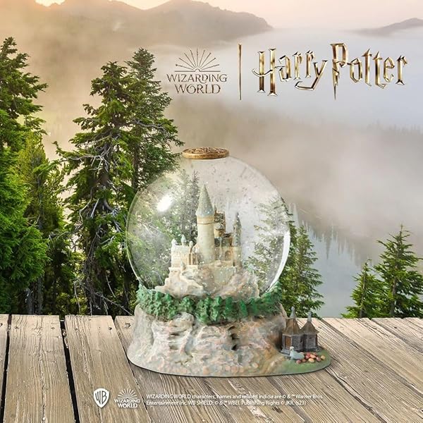 "Enesco Harry Potter Hogwarts Castle Water Globe 7.1" - Magical Collectible Decor" - Image 4