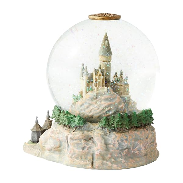 "Enesco Harry Potter Hogwarts Castle Water Globe 7.1" - Magical Collectible Decor" - Image 5