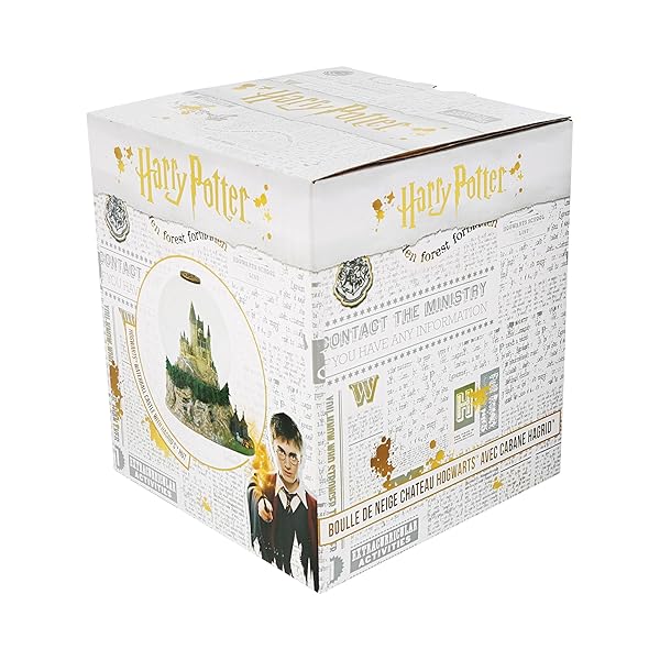 "Enesco Harry Potter Hogwarts Castle Water Globe 7.1" - Magical Collectible Decor" - Image 9