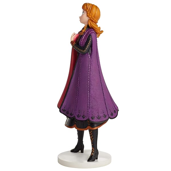 "Enesco Disney Showcase Frozen II Anna Figurine 8.31" - Collectible Multicolor Decor" - Image 5