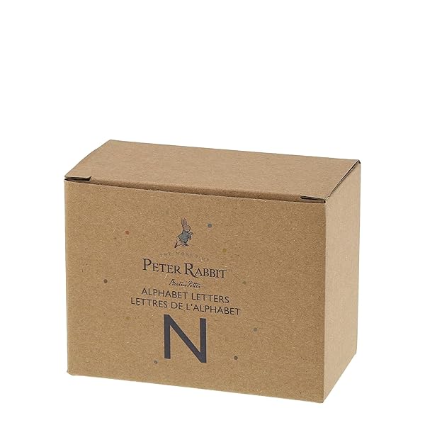 Enesco Beatrix Potter Letter N Flopsy Figurine - 2.68 Inch Multicolor Collectible - Image 6