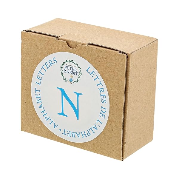 Enesco Beatrix Potter Letter N Flopsy Figurine - 2.68 Inch Multicolor Collectible - Image 9