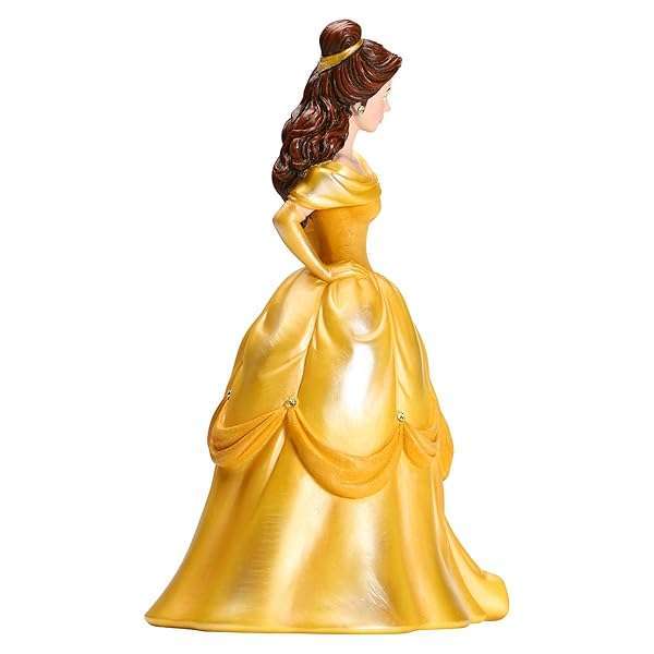 Enesco Disney Belle Figurine - 8.07 Inch Couture de Force Beauty and The Beast Collectible - Image 6