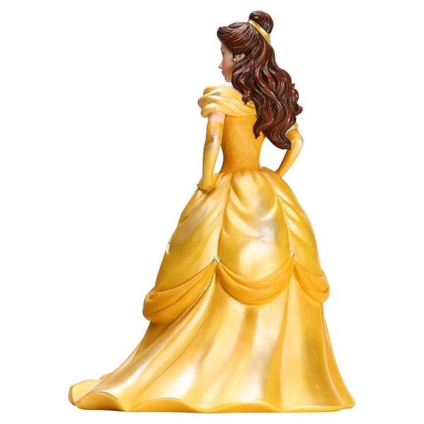 Enesco Disney Belle Figurine - 8.07 Inch Couture de Force Beauty and The Beast Collectible - Image 7