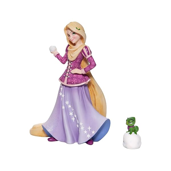 Enesco Disney Tangled Rapunzel & Pascal Figurine - 8.31 Inch Holiday Collectible - Image 5