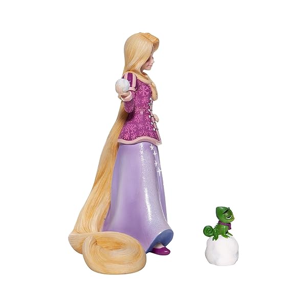 Enesco Disney Tangled Rapunzel & Pascal Figurine - 8.31 Inch Holiday Collectible - Image 7