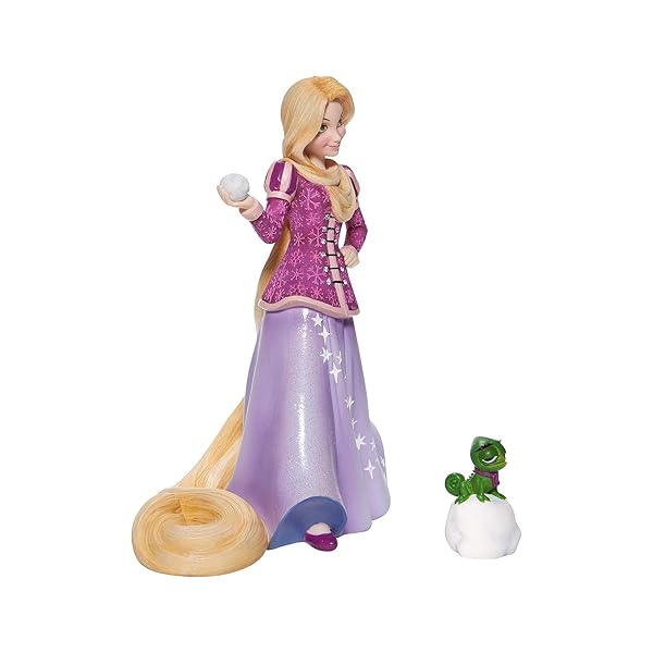 Enesco Disney Tangled Rapunzel & Pascal Figurine - 8.31 Inch Holiday Collectible - Image 8