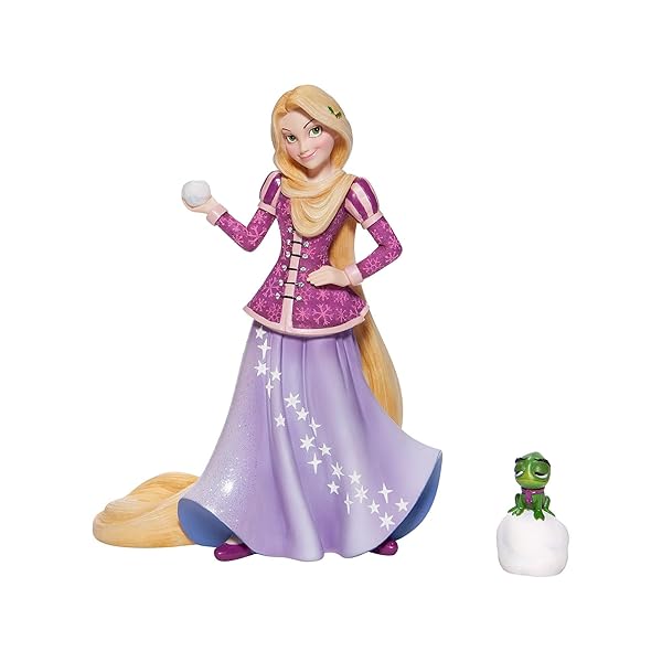 Enesco Disney Tangled Rapunzel & Pascal Figurine - 8.31 Inch Holiday Collectible - Image 2