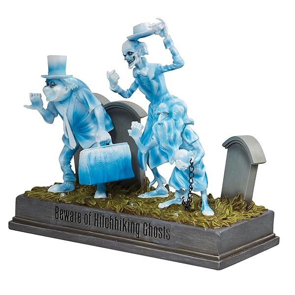Enesco Disney Haunted Mansion Hitchhiking Ghosts Figurine - 8 Inch Multicolor Collectible - Image 8