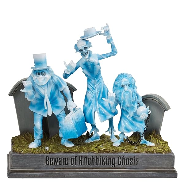 Enesco Disney Haunted Mansion Hitchhiking Ghosts Figurine - 8 Inch Multicolor Collectible - Image 2
