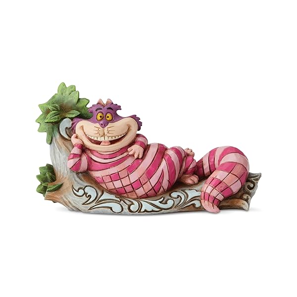 Enesco Disney Traditions Cheshire Cat Figurine by Jim Shore - 2.72 Inch Alice in Wonderland Collectible - Image 2