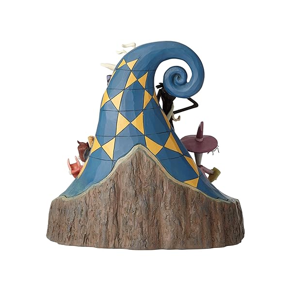 "Enesco Disney Traditions Jim Shore Nightmare Before Christmas 8" Figurine - Carved by Heart Collectible" - Image 3