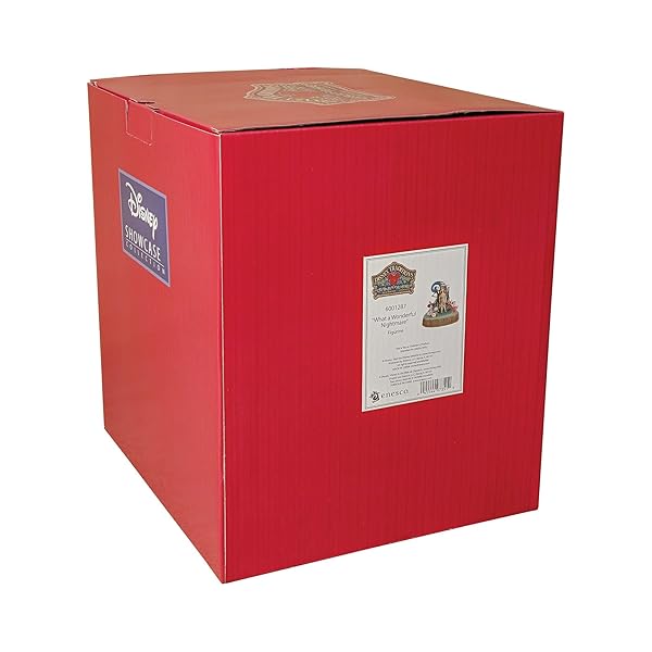 "Enesco Disney Traditions Jim Shore Nightmare Before Christmas 8" Figurine - Carved by Heart Collectible" - Image 5