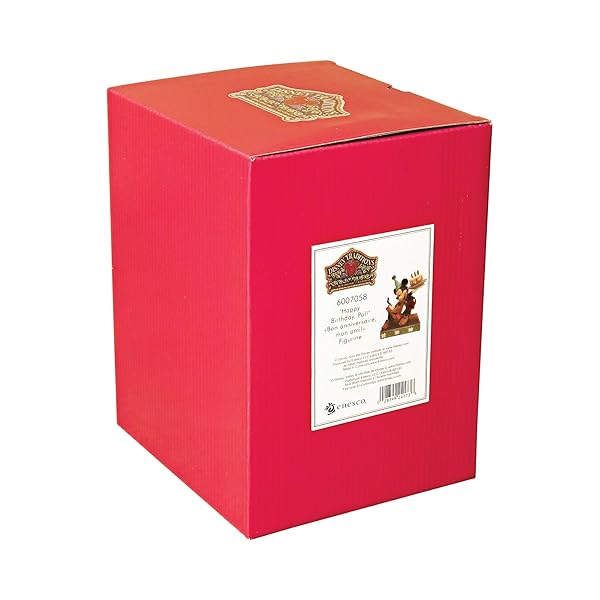 Enesco Disney Traditions Jim Shore Pluto & Mickey Mouse Birthday Cake Figurine - 6.2 Inch Multicolor Collectible - Image 9