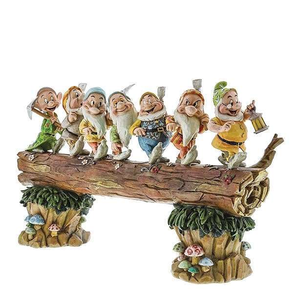 Enesco Disney Traditions Jim Shore Snow White & Seven Dwarfs Figurine - 8.25 Inch Multicolor Collectible - Image 2