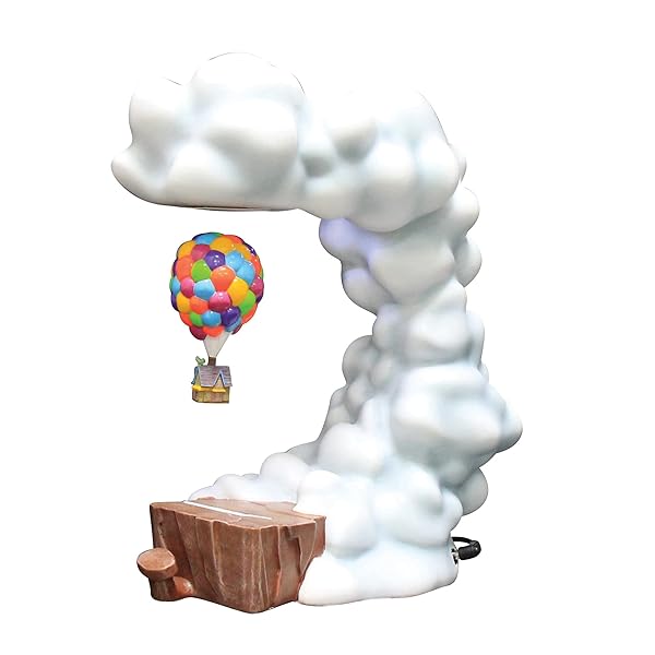 Enesco Grand Jester Studios Disney Pixar UP House LED Statue - 11.42 Inch Multicolor Figurine - Image 5