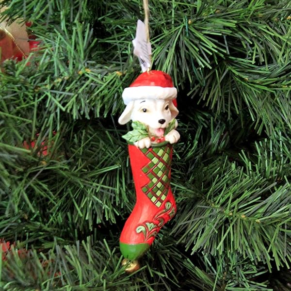 Buy Enesco Jim Shore Country Living Dog Hanging Ornament - 1x1 in, Multicolor - Perfect Holiday Decor! - Image 4