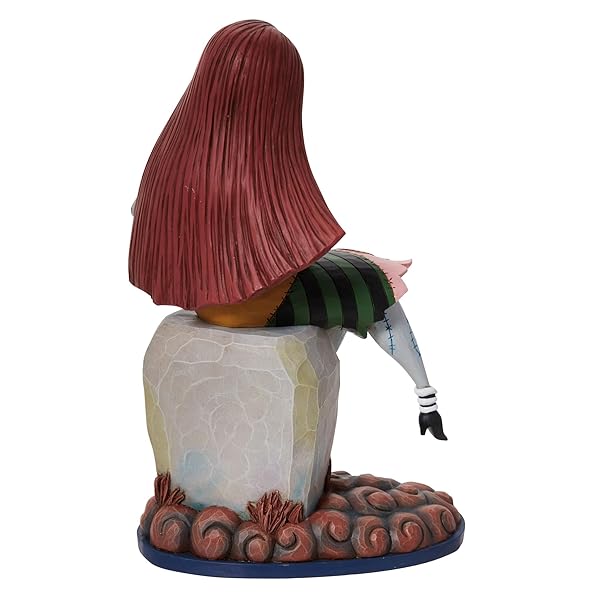 Enesco Jim Shore Disney Nightmare Before Christmas Sally & Cat Figurine - 8 Inch Multicolor Collectible - Image 3