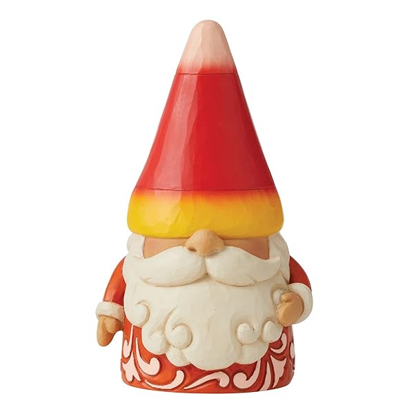 Enesco Jim Shore Heartwood Creek Candy Corn Gnome Figurine - 5.75 Inch Multicolor Collectible - Image 2