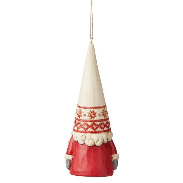 Enesco Jim Shore Nordic Noel Gnome Ornament - 4.72 Inch Multicolor Christmas Decor - Image 4