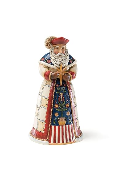 Enesco Jim Shore Heartwood Creek Santas Around The World 7 Inch Multicolor Figurine