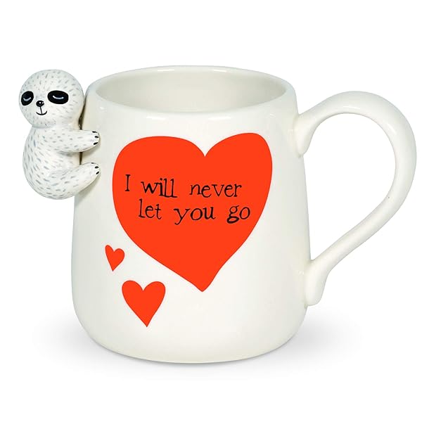 Enesco Our Name is Mud Sloth Mug - 16oz Sculpted Coffee Cup, Multicolor | Perfect Gift for Sloth Lovers - Image 2