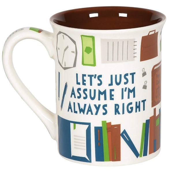 Enesco Our Name is Mud Lawyer Coffee Mug - 16oz Multicolor Gift for Legal Professionals - Image 3