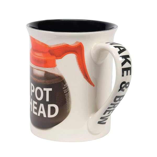 Enesco Our Name is Mud Pot Head Wake and Brew Coffee Mug - 16oz Multicolor | Perfect Gift for Coffee Lovers! - Image 5