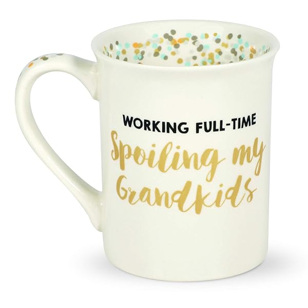 Enesco Our Name is Mud Retired Grandkids Coffee Mug - Colorful 1 Count Gift for Grandparents - Image 3