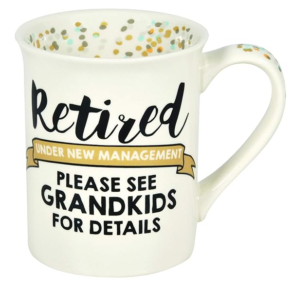 Enesco Enesco Our Name is Mud Retired Grandkids Coffee Mug - Colorful 1 Count Gift for Grandparents