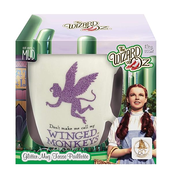 Enesco Our Name is Mud Wizard of Oz Winged Monkeys Coffee Mug - 12oz Multicolor Collectible - Image 4