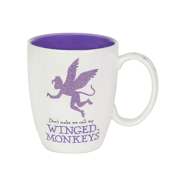 Enesco Our Name is Mud Wizard of Oz Winged Monkeys Coffee Mug - 12oz Multicolor Collectible - Image 2